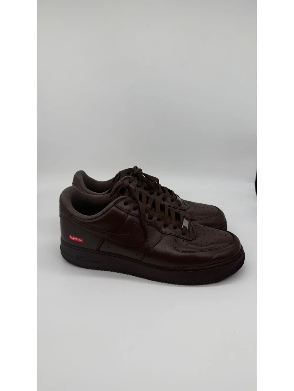 Nike Supreme Air Force 1 Low Baroque Brown Size 12